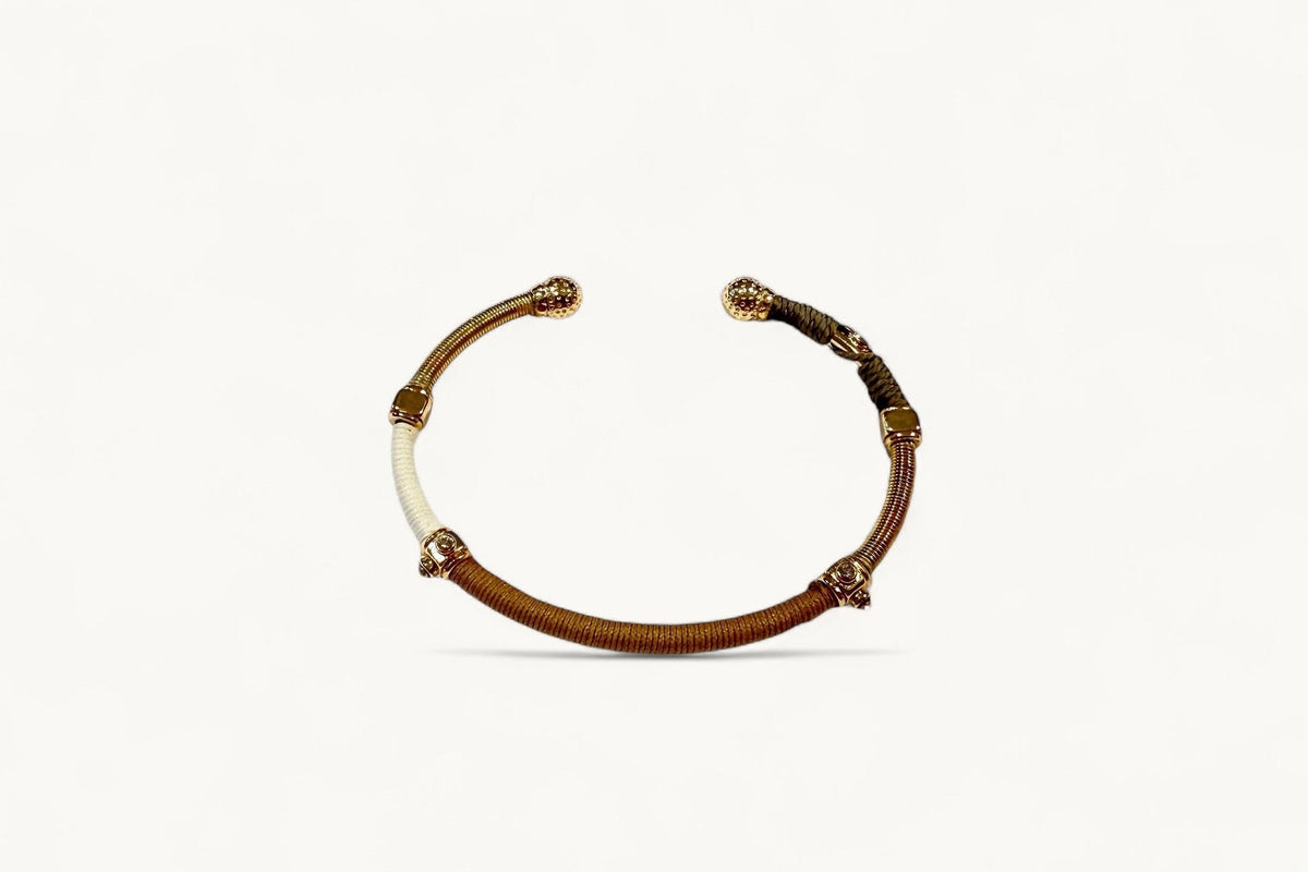 GAS BIJOUX "RIVAGE" bracelet gold plated