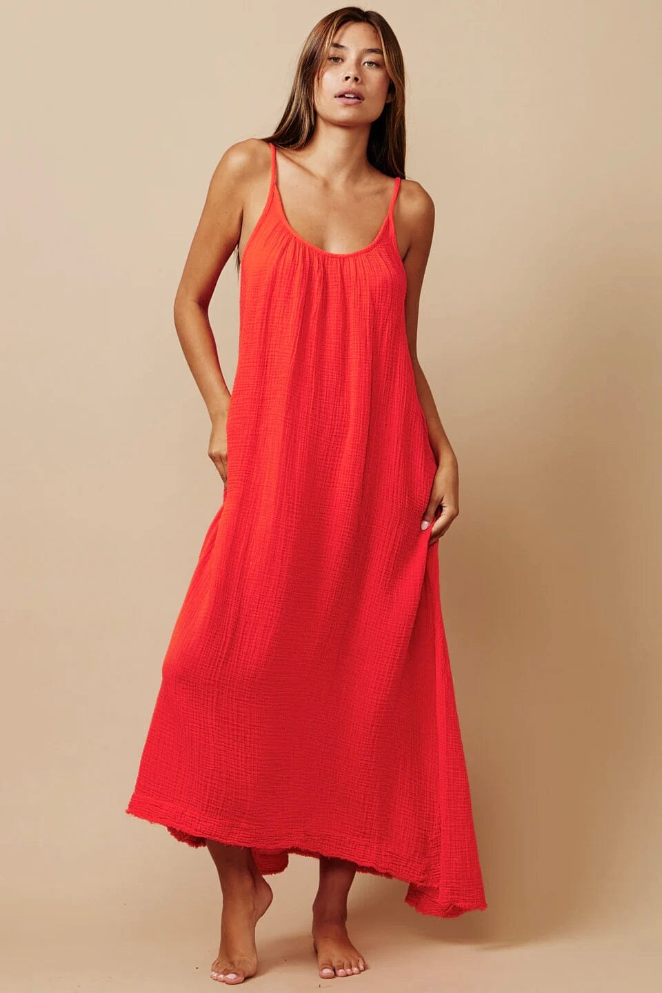 9seed - Tulum Cover- up Dress - black
