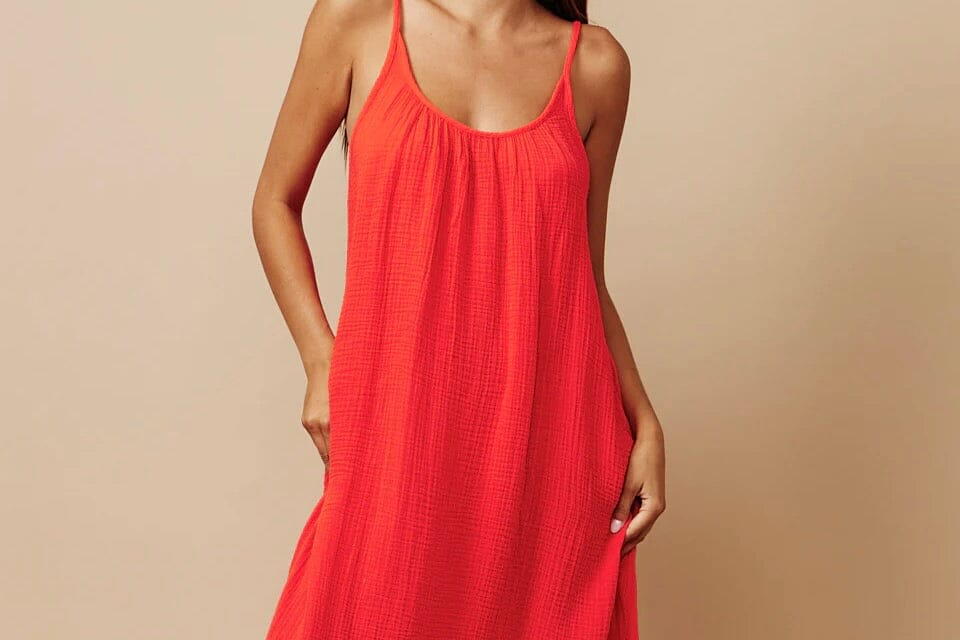 9seed - Tulum Cover- up Dress - black