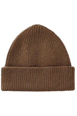 Wool Beanie "Walnut" von LE BONNET