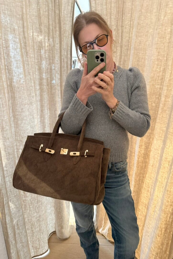 Choice by Réjane Rosenberger Cashmere Poncho light camel