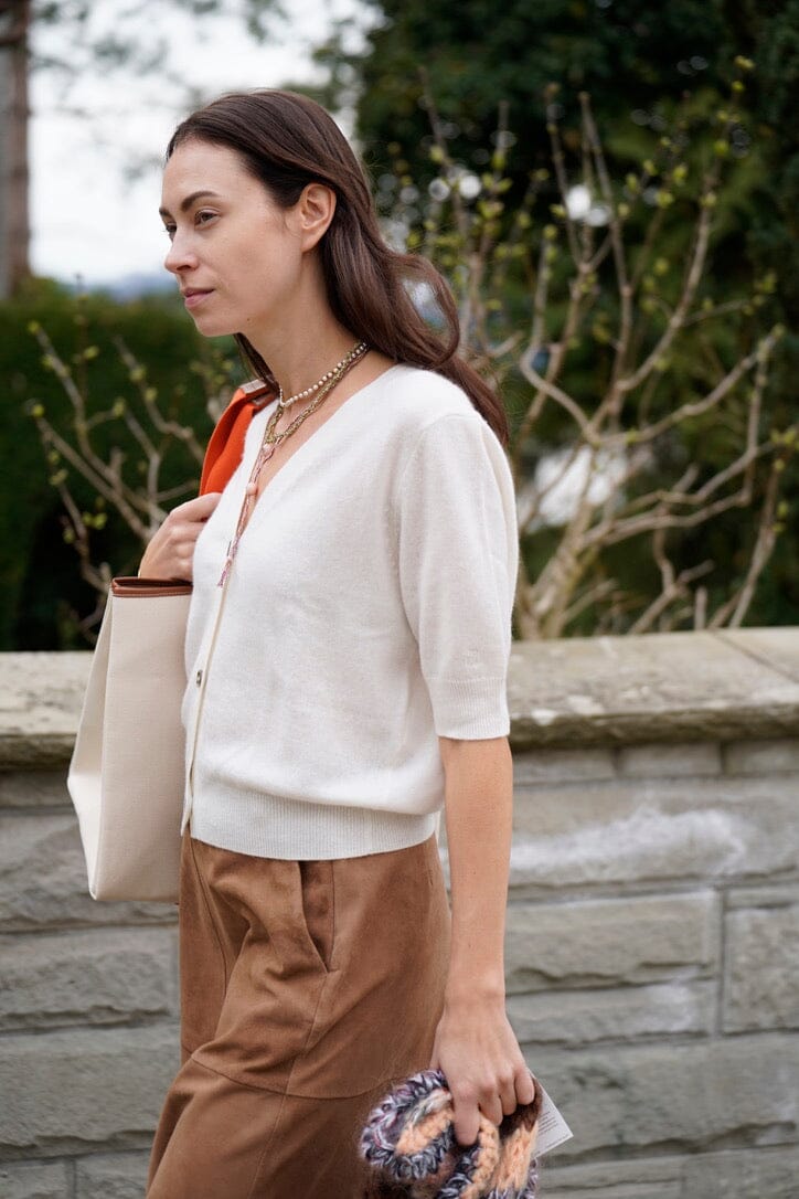 NOTSHY Cashmere Jäckli  "JOY" off-white