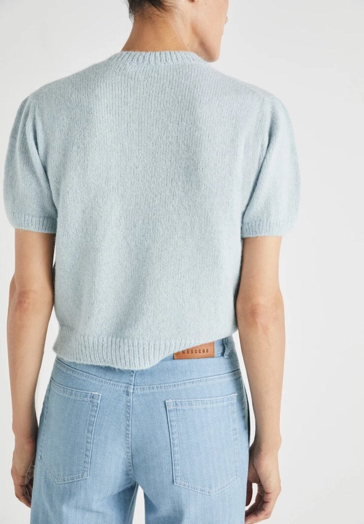 MASSCOB Strickpullunder "MARES" acqua