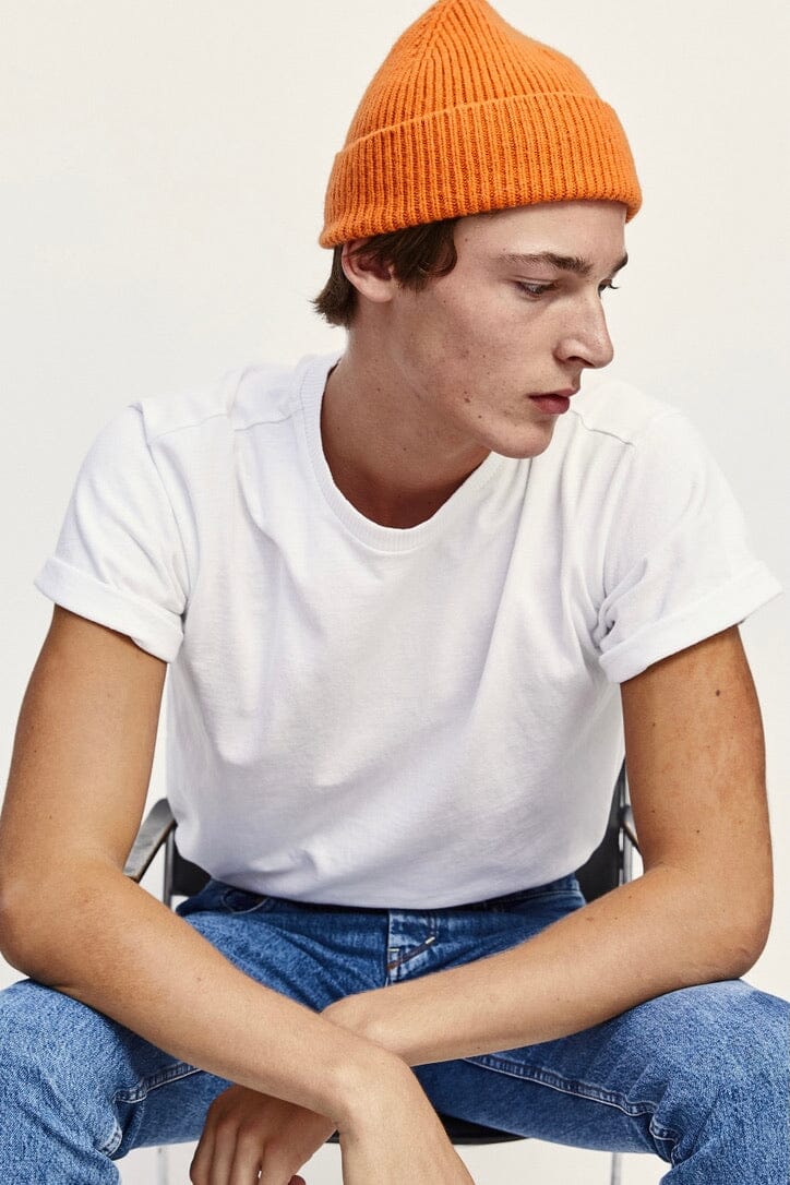 Wool Beanie "Flame" von LE BONNET