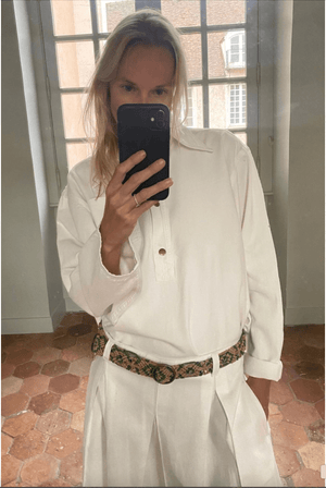 HAPPY HOUSE La Tunique "OVER" off-white