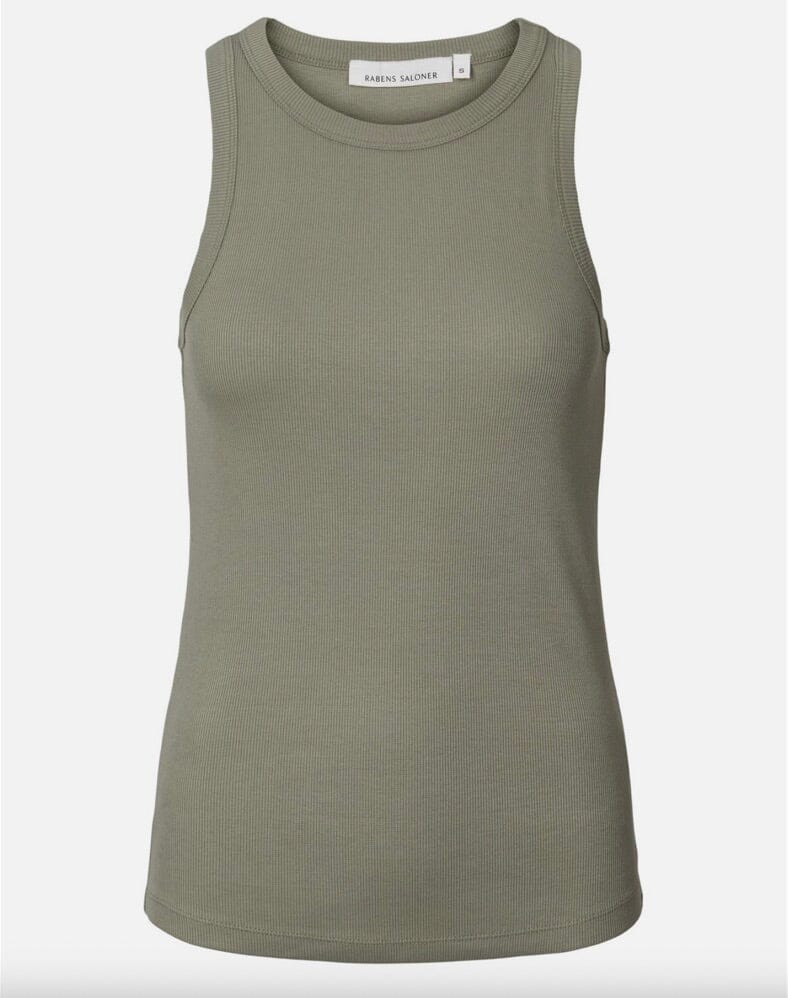 RABENS SALONER  Baumwolltop "NELLE" olive