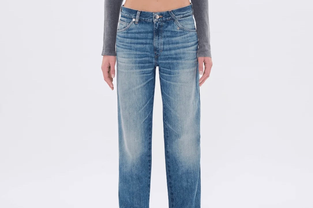 HAIKURE Wide Jeans "LISA" blue rider