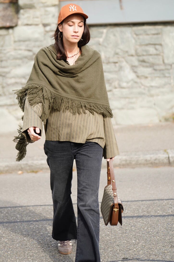 Choice by Réjane Rosenberger Cashmere Poncho black