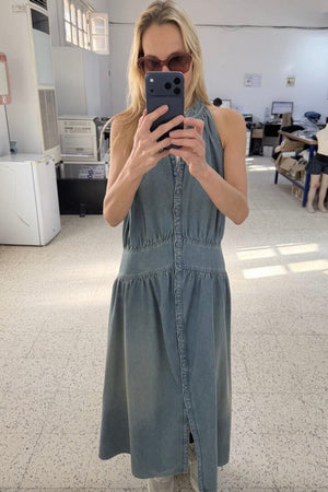 HAPPYHAUS das Maxikleid "SUMMER" jeans