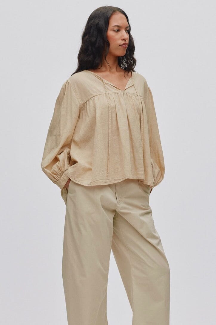 RABENS SALONER  Baumwollbluse "EIKE" macadan