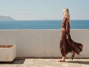 DEVOTION Baumwolljupe "SAGE" braun