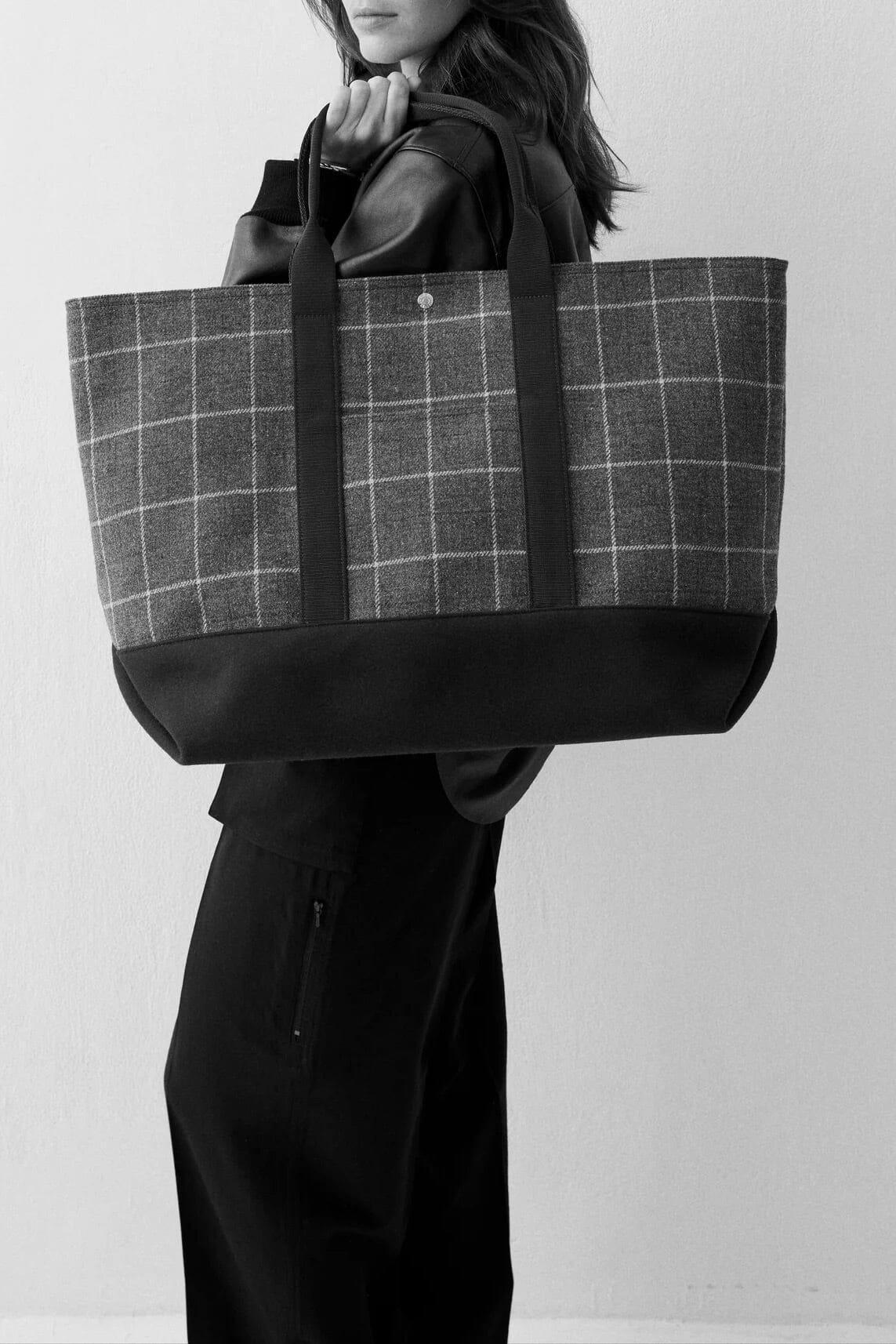 Flanneltasche "Club" XL Hunting green