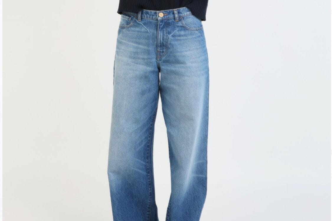 HAPPY HOUSE Le Pantalon - Jeans  "BAGGY" bleu wash