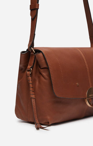 VANESSA BRUNO Nappaledertasche "OTHILIA" haselnuss