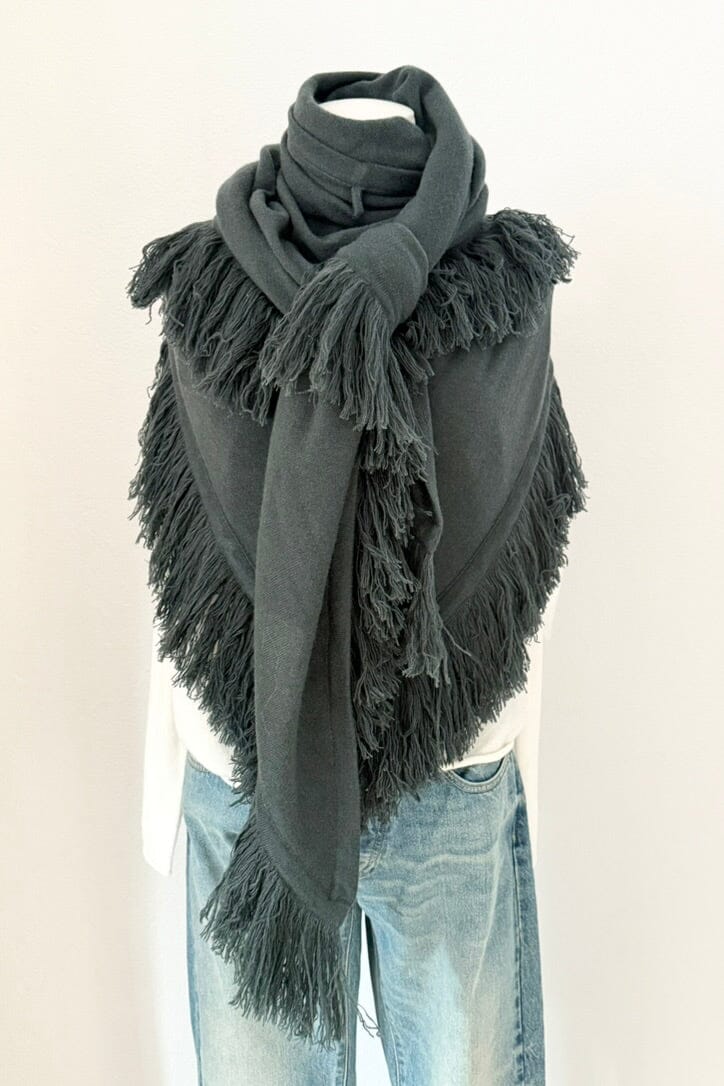 Choice by Réjane Rosenberger Cashmere Poncho storm G-78