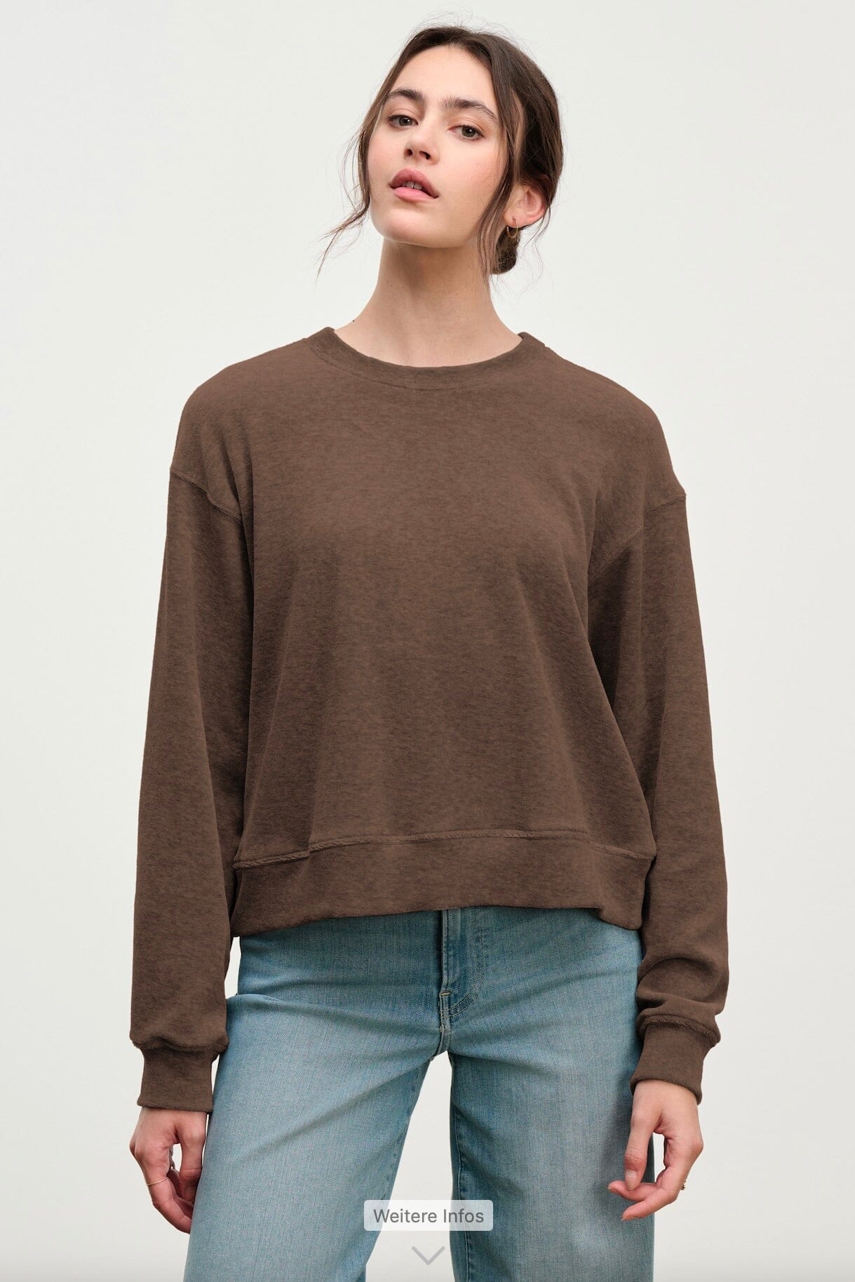 VELVET by Jenny Sweater "Halima" chocolate