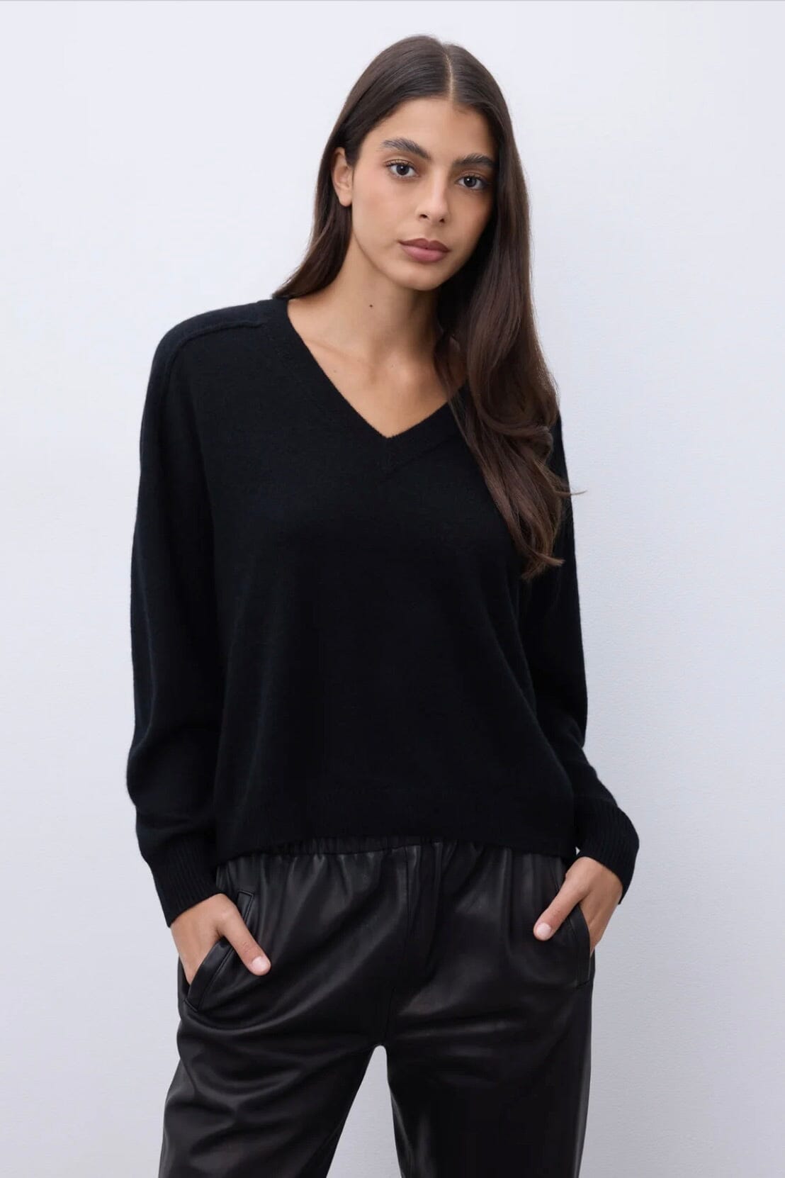 NOTSHY cashmere sweater "TINI" beige chiné