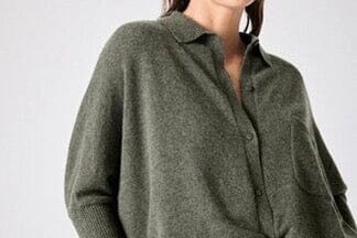NOTSHY Cashmere Hemd "ANDREA" ash