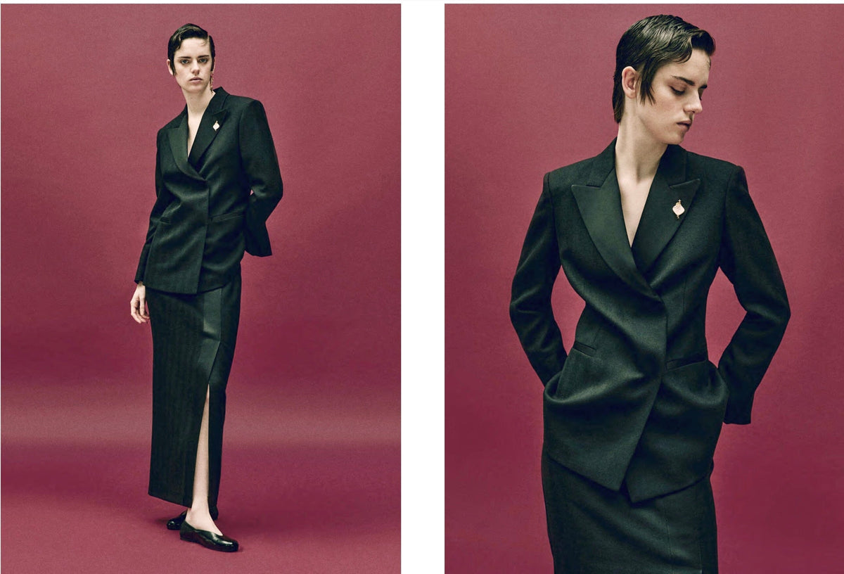 MOMONI Blazer "LOVELACE" schwarz