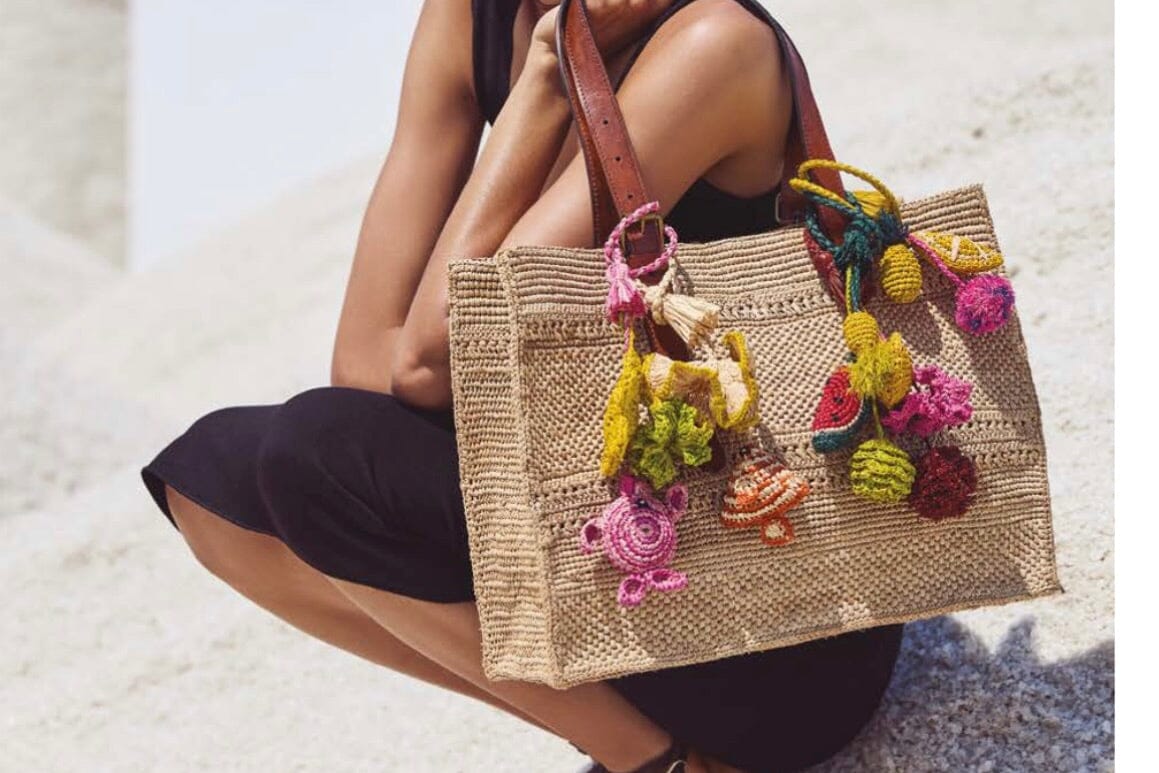 IBELIV RAFFIA Dekoteile bunt farbig