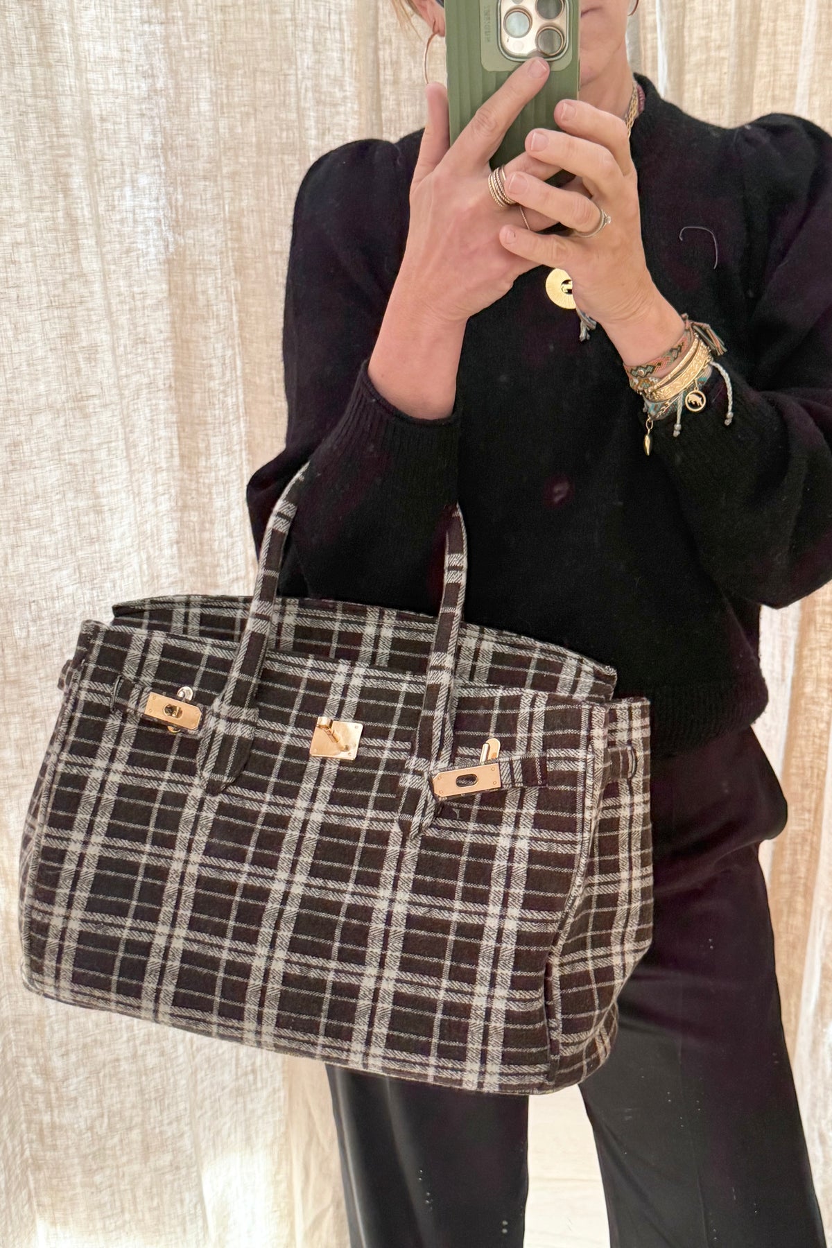 Choice by Réjane Rosenberger Cashmere Poncho light camel