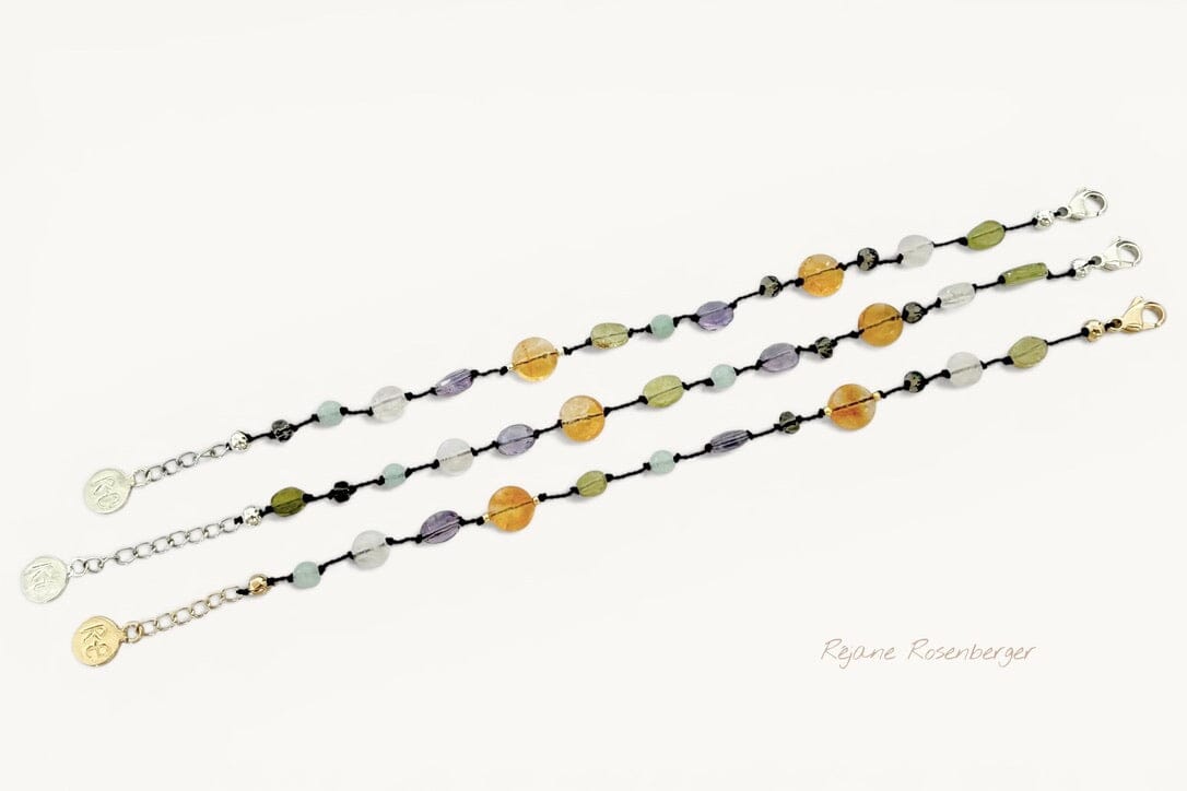 REJANE ROSENBERGER DESIGN Baumwollarmband "STELLA" multi