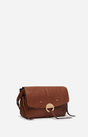 VANESSA BRUNO Nappaledertasche "OTHILIA" haselnuss