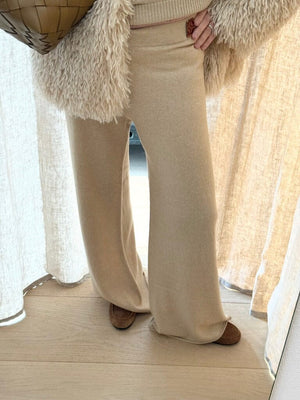 MOMONI Strickhose " CARAMEL" light camel