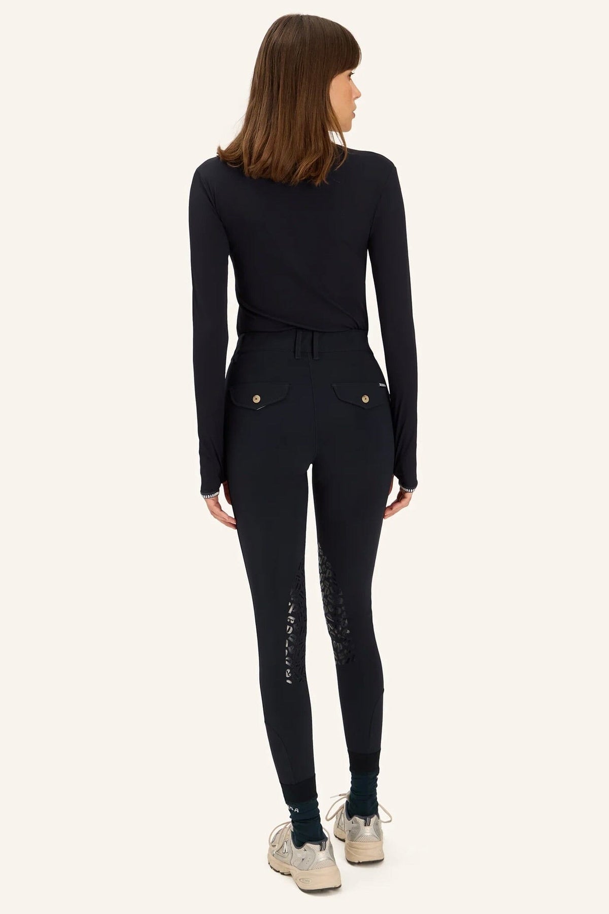 DADA Technical Langarm T-Shirt "Kira" schwarz