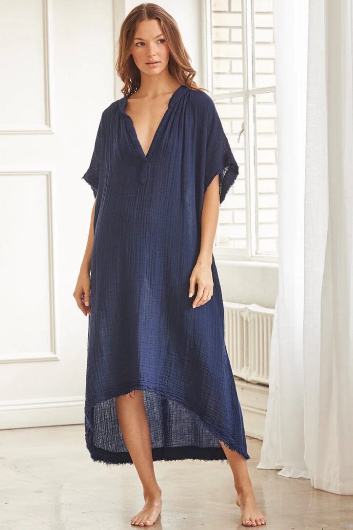 9seed - Tunisia Caftan Dress black