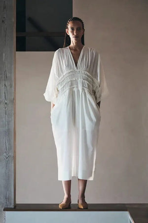 RABENS SALONER cotton blouse "EIKE" macadan