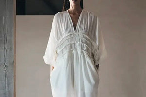RABENS SALONER cotton blouse "EIKE" macadan