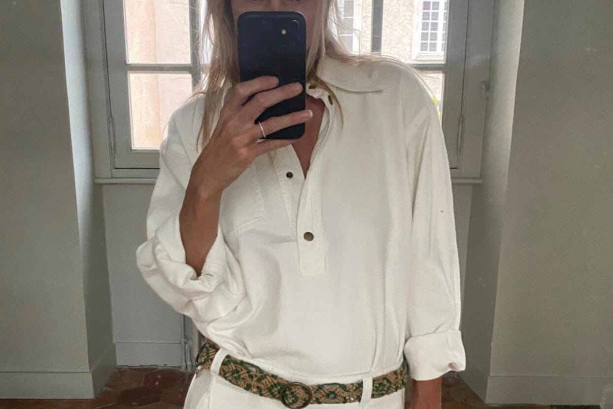 HAPPY HOUSE La Tunique "OVER" off-white