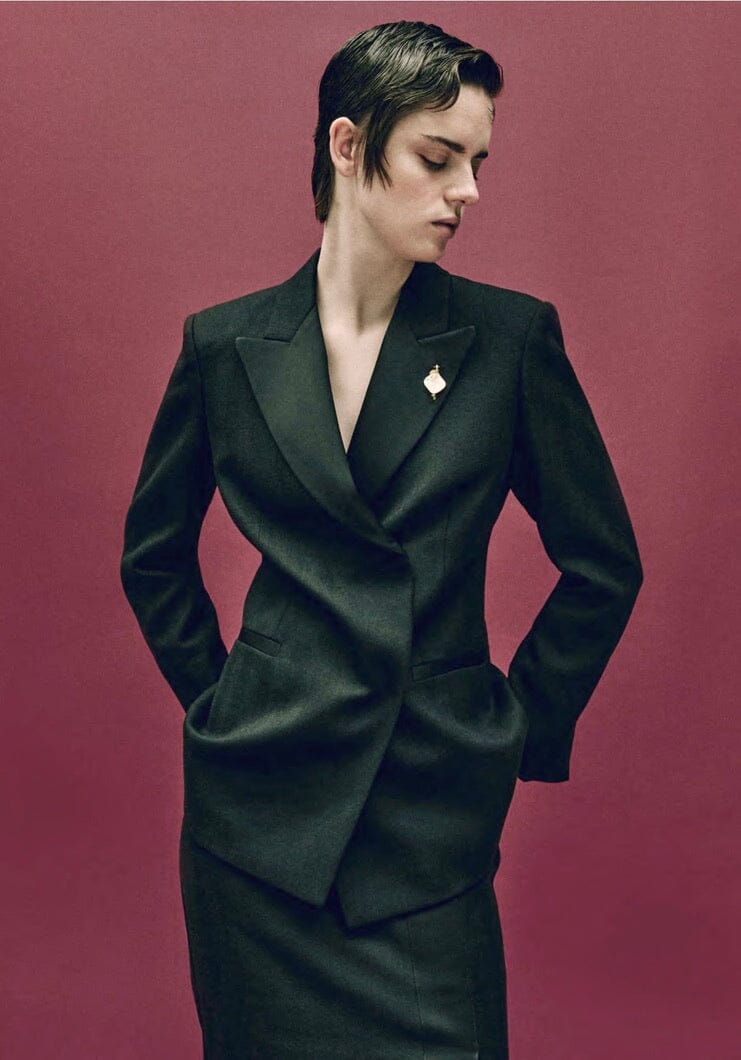 MOMONI Blazer "LOVELACE" schwarz