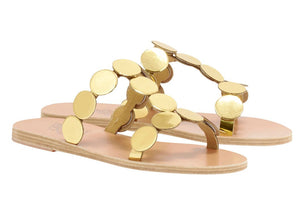 ANCIENT GREEK SANDALS "URANOS" gold