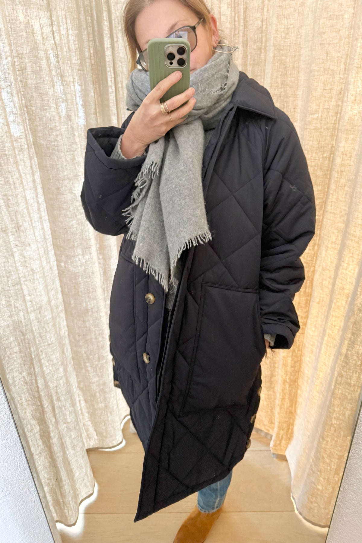 VANESSA BRUNO Daunenmantel "FIRMINO" dark navy