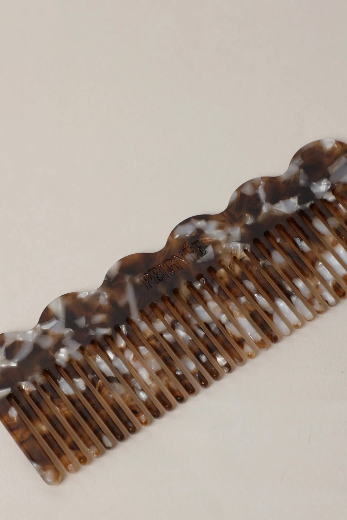 Peignée Paris Kamm  "SIGNATURE" affogato