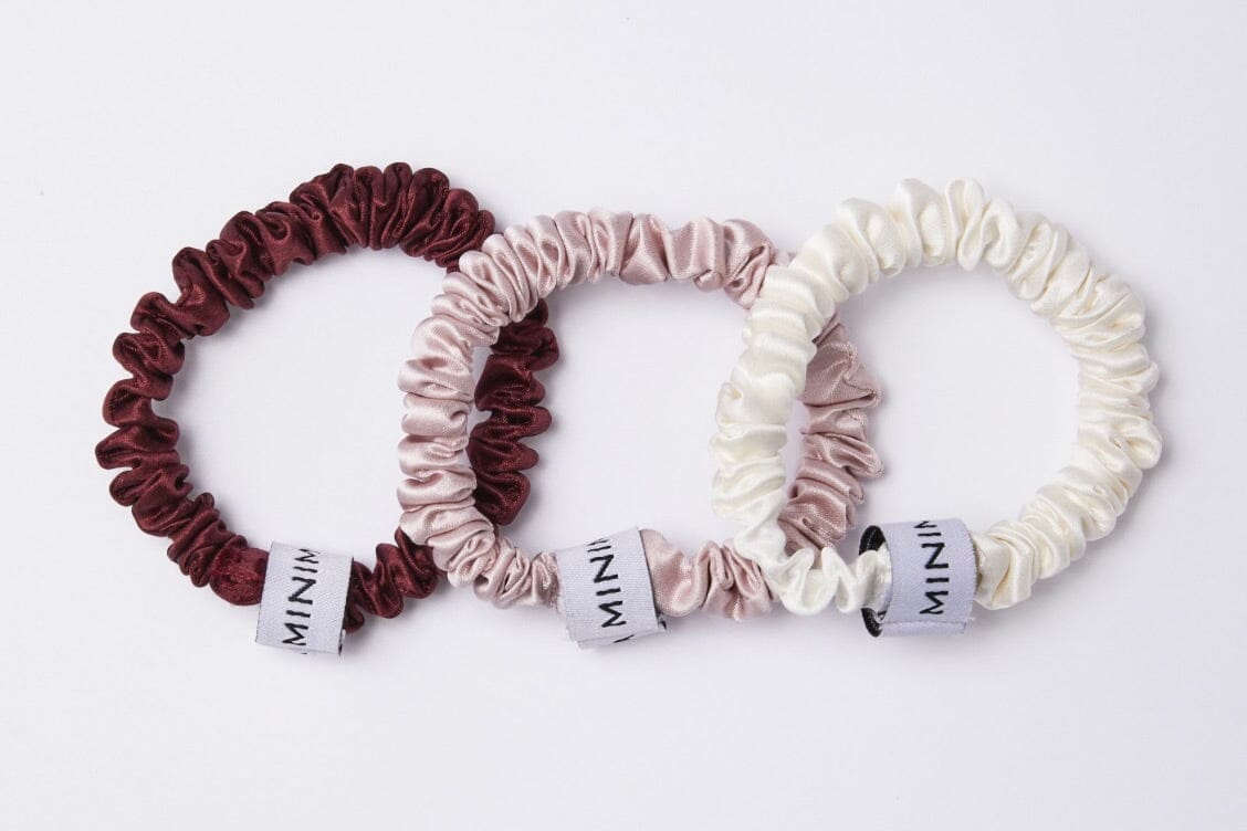 Scrunchies "The Hair Cloud" von Minimalista tricolor bordeaux