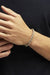 GAS BIJOUX "RIVAGE" bracelet gold plated