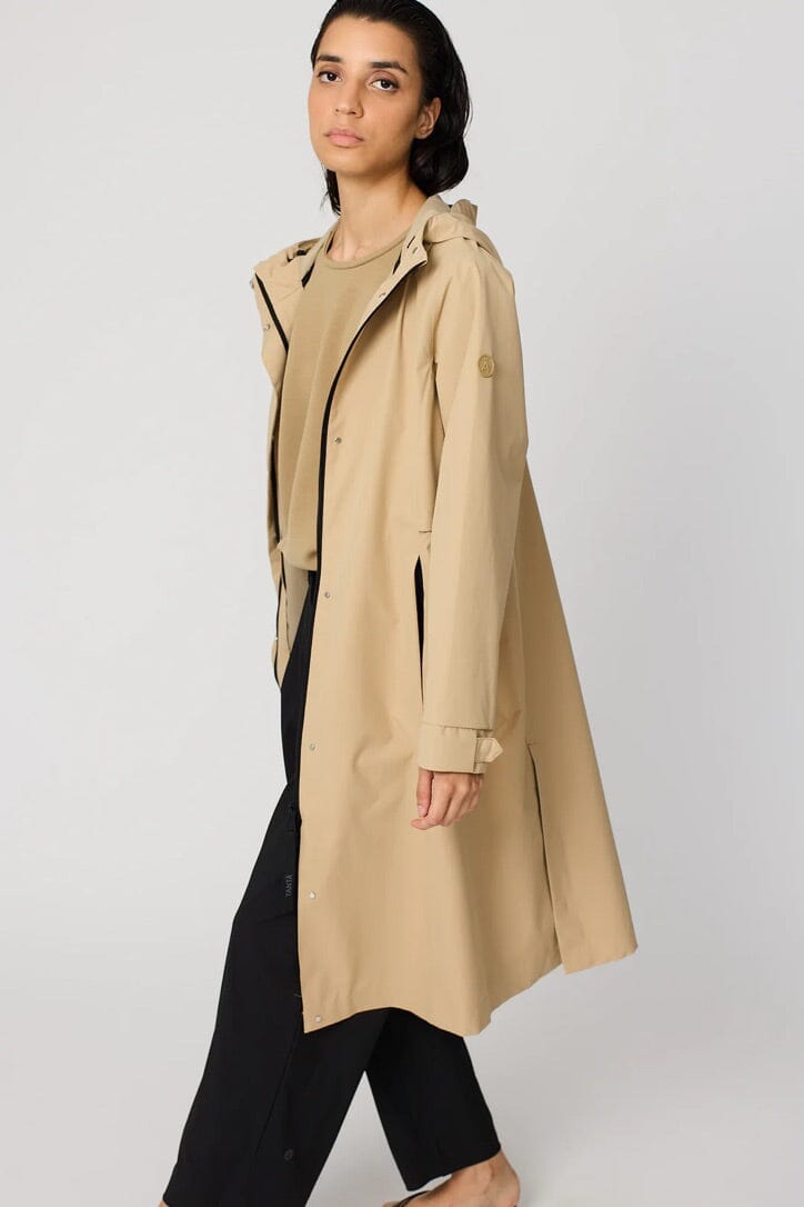 Tantä rain jacket "TORM" dark navy