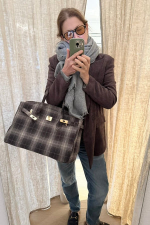 Choice by Réjane Rosenberger Cashmere Poncho light camel