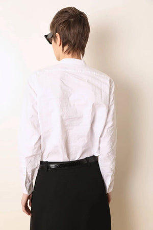 LAURENCE BRAS Baumwollbluse "CARITA" white