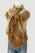 Choice by Réjane Rosenberger Cashmere Poncho multi camel