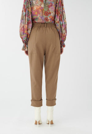 DEA KUDIBAL Pants "CARGONI" mink