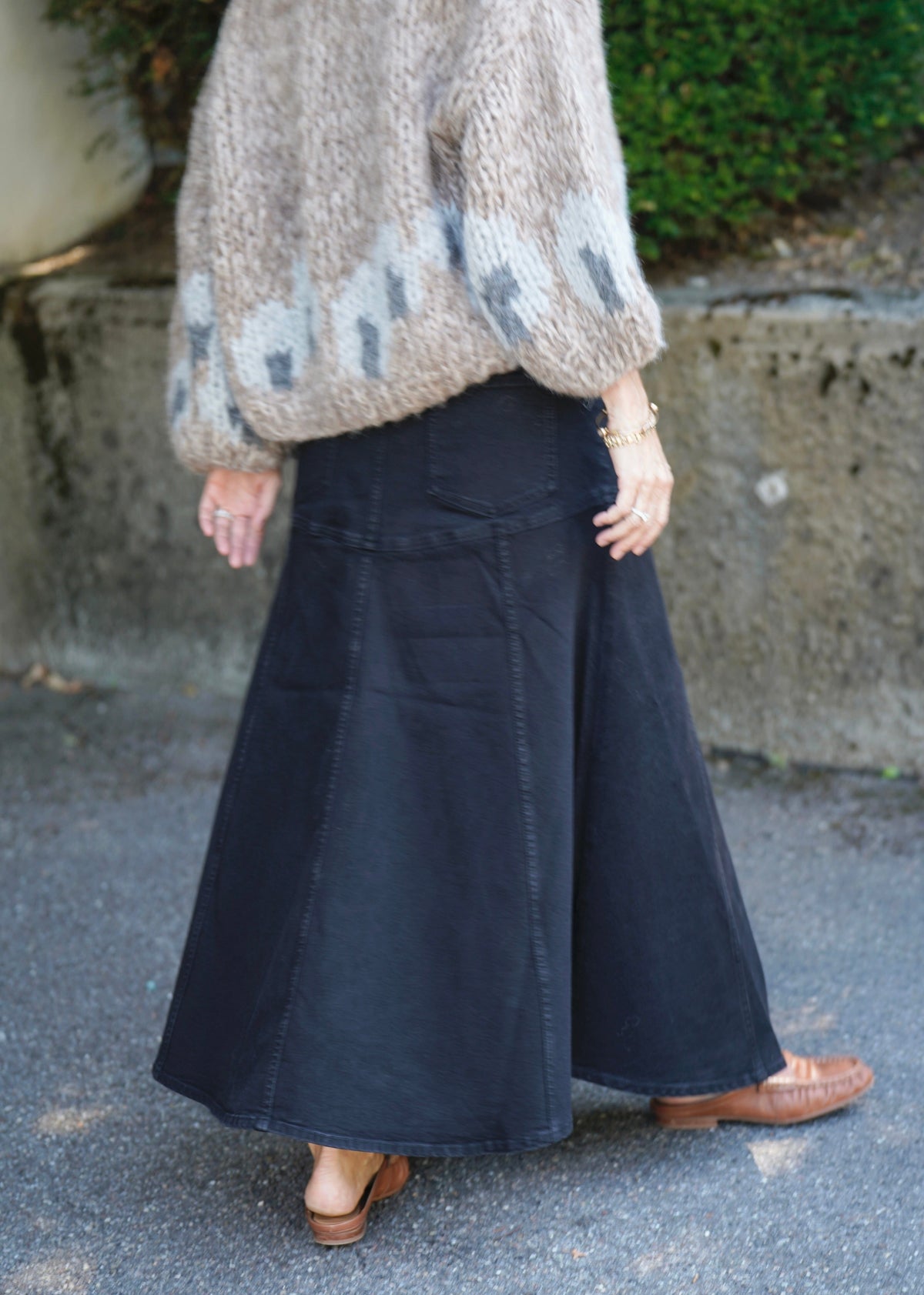 DEA KUDIBAL Jeansjupe "MICHELLEDEA" schwarz