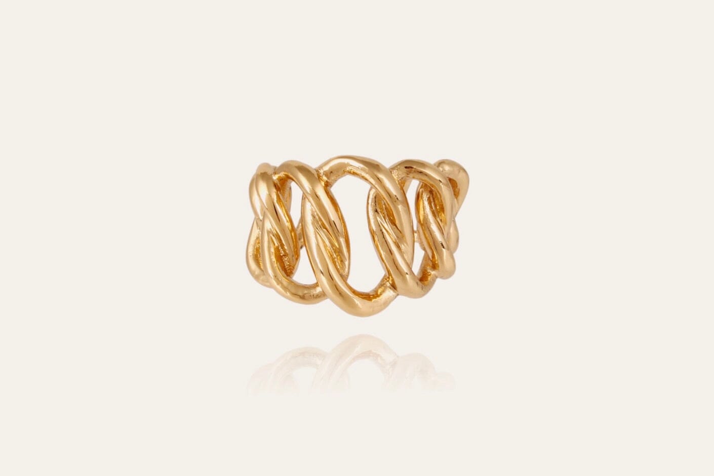 GAS BIJOUX "BRONX" Ring gold