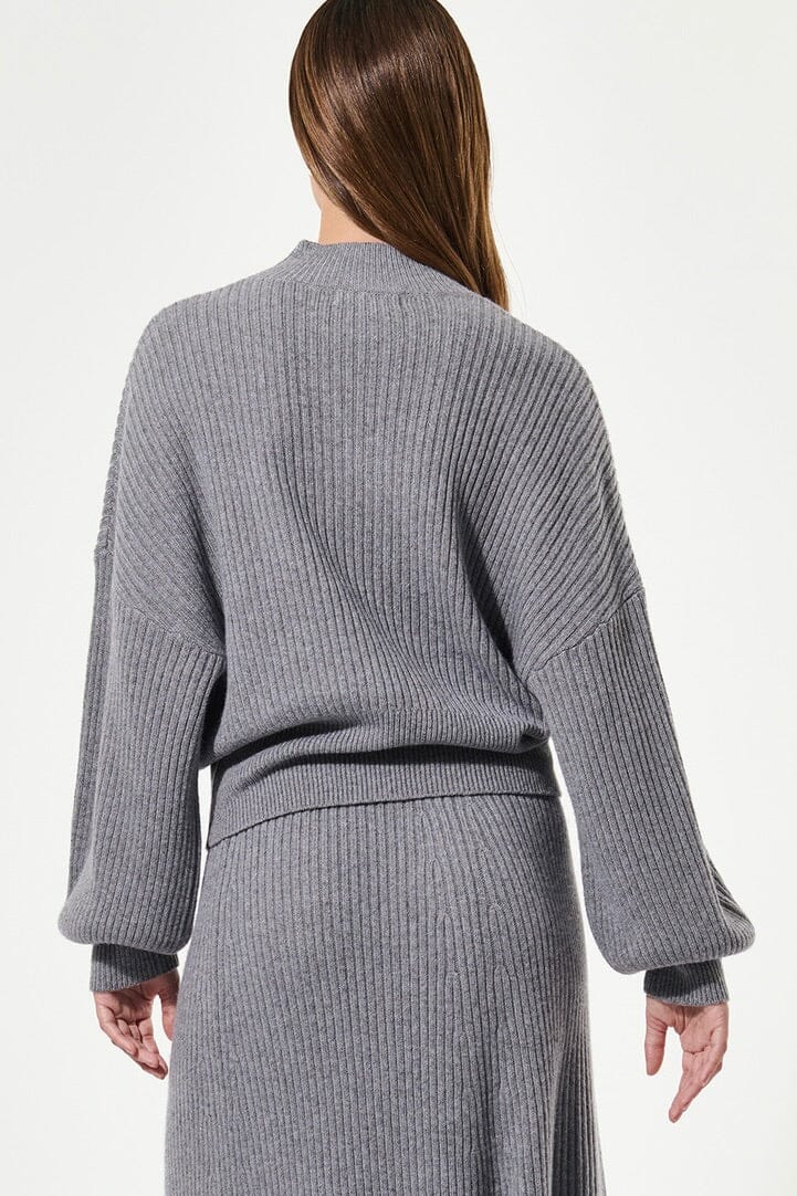 DEA KUDIBAL Strickpullover "SIADEA" grau mélange