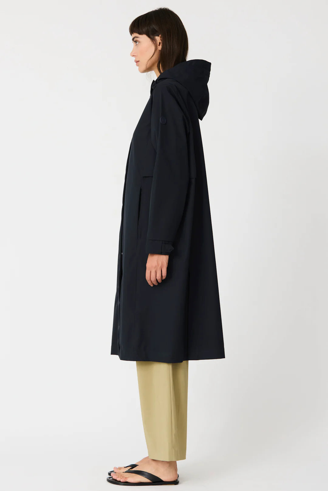 Tantä rain jacket "TORM" dark navy