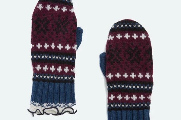 SEA NEW YORK Strickhandschuhe "ISLE" burgundy