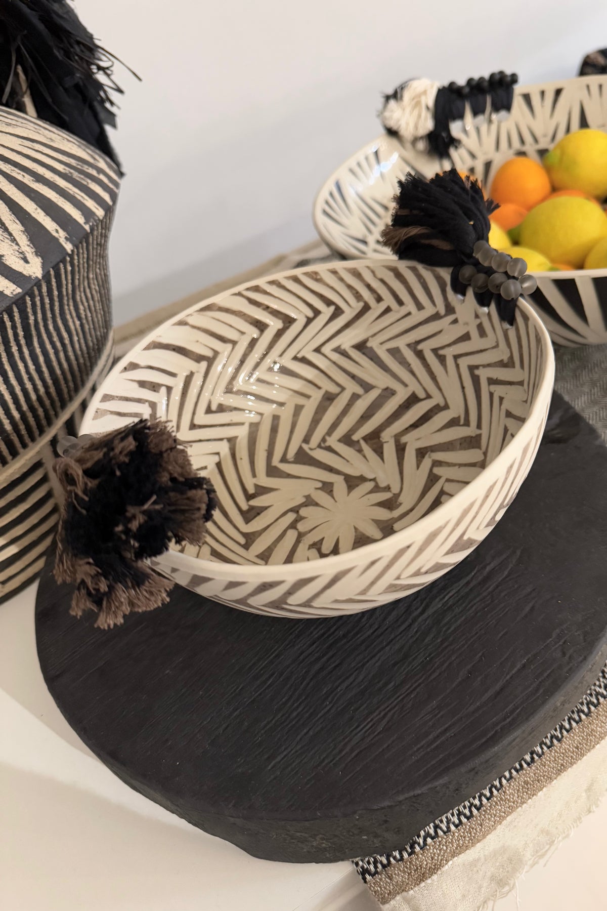 ANNA WESTERLUND Apéro - Bowl M schwarz